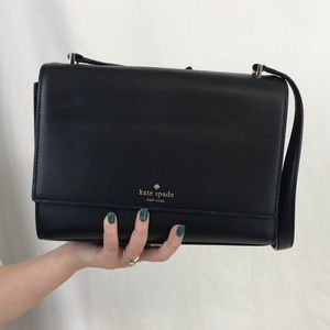 Kate Spade Leather Flap Shoulder Bag